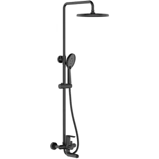 Душевая стойка Frap F2417-6 черный